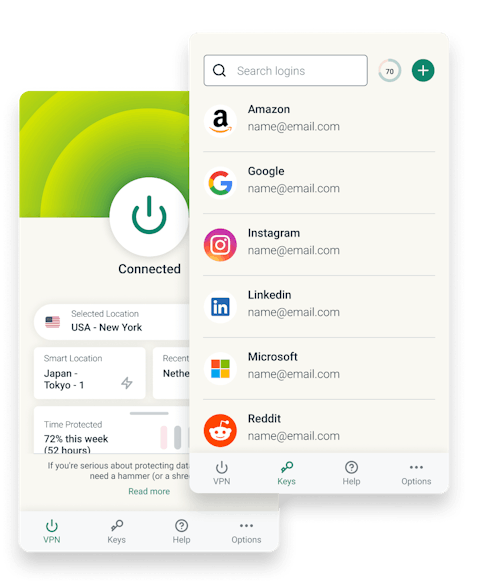 Keys is free with your ExpressVPN subscription.