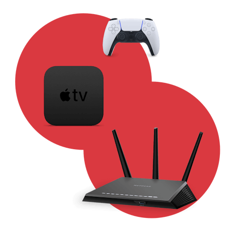 Stream on Apple TV and game consoles with ExpressVPN for routers.