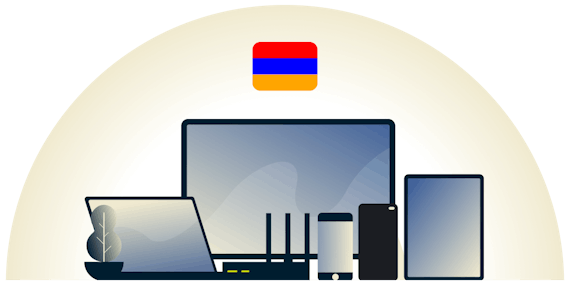 Armenia VPN protecting a variety of devices.