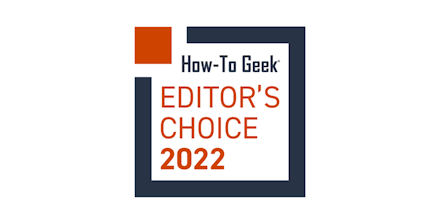 How-to Geek Editor's Choice badge for Aircove testimonials carousel block