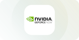 Logo Nvidia GeForce Now.