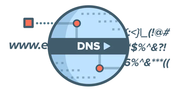 Tredjeparts DNS er sårbar over for manipulering.