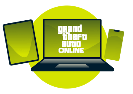 Pelaa GTA Onlinea useilla eri laitteilla