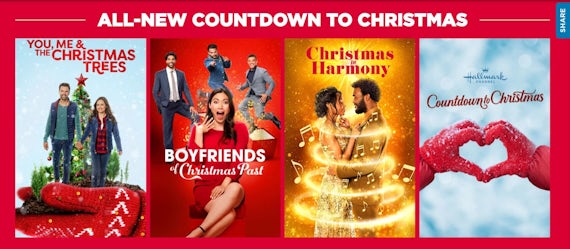 Countdown to Christmas on the Hallmark Channel