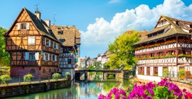 Blick auf die Stadt Straßburg.