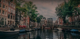 The streets of Amsterdam.