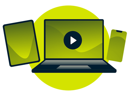 استخدم ExpressVPN لمشاهدة الفيديوهات على جميع أجهزتك.