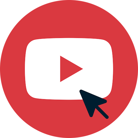 Cursor over YouTube Subscribe button