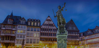 Frankfurt buildings.