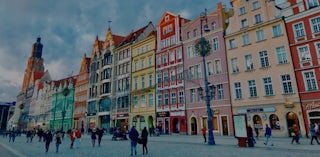 Poland streetscape