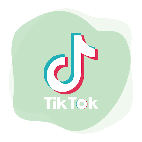 Hero image with the TikTok logo.