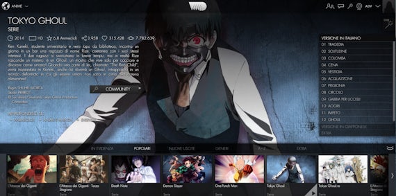 assista a filmes anime populares gratuitamente na VVVVID com uma vpn