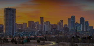 Denver skyline.