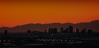 Phoenix desert skyline