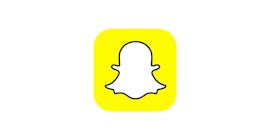 Snapchat logo.