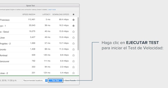 Get the fastest internet connection with ExpressVPN.