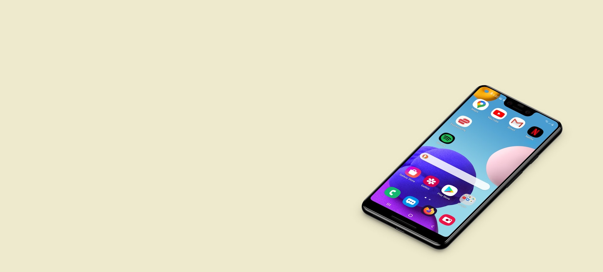 Neem de beste VPN app voor Android. Android telefoon.