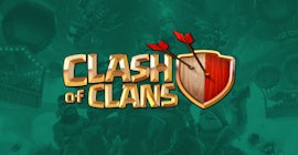Clash of Clans logo.