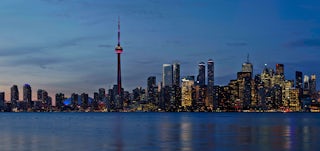 Canada skyline Toronto CN tower hero super