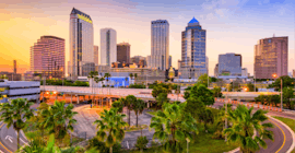 La ciudad de Tampa.