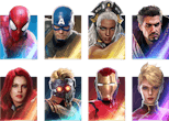 Marvel Future Revolution characters.