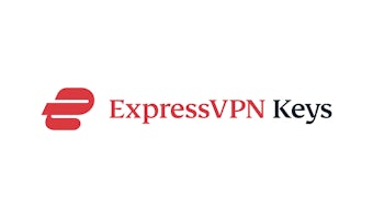 Горизонтальный логотип ExpressVPN Keys.