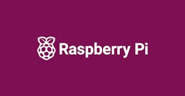 Логотип Raspberry Pi.