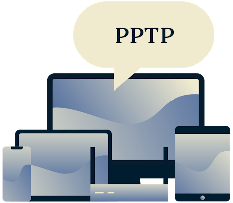 PPTPプロトコル。