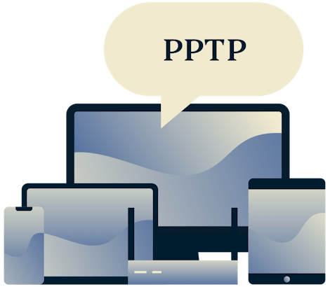 PPTP protocol.