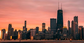 Lo skyline di Chicago.