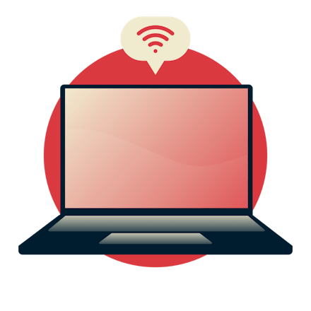 Virtuele router gedeeld via VPN-verbinding voor Chromecast.