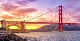 Die Golden Gate Bridge in San Francisco.