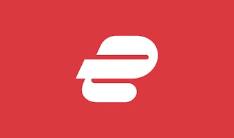 Preview: Logo ExpressVPN Icon White On Red