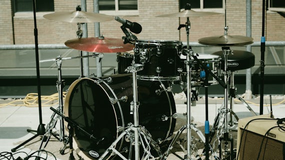Drum kit.