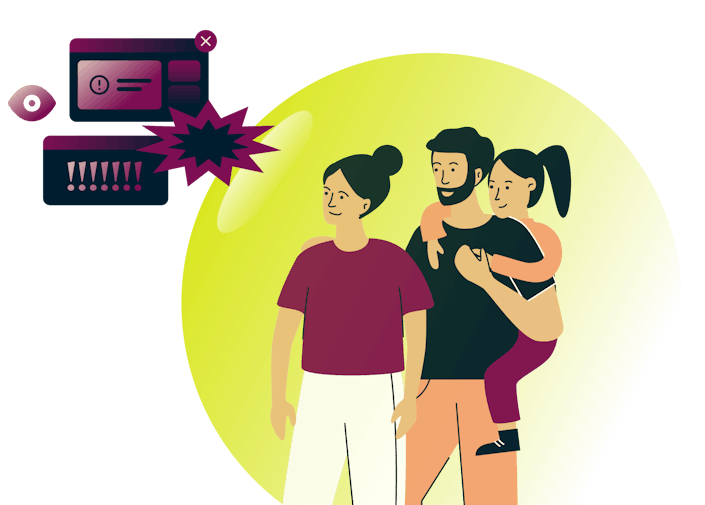 advanced protection key visual image for landing page hero alt option