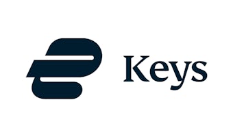 Short ExpressVPN Keys logo in midnight.