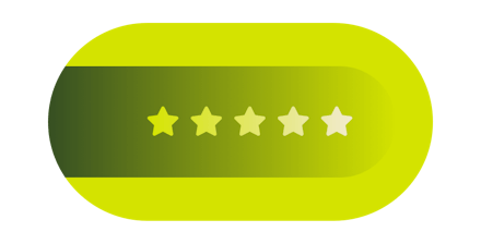5-Sterne-Bewertung, für ein besseres ExpressVPN