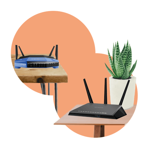 VPN router with an old or existing router