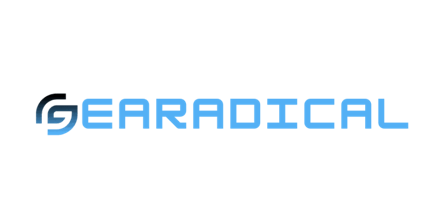 Gearadical-Logo für Aircove-Testimonials.