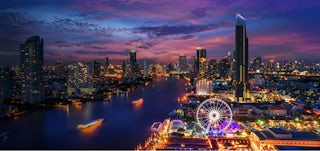 Cityscape of Bangkok, Thailand.