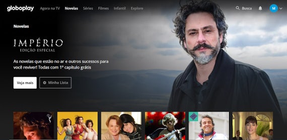 Globoplay Brezilya'nın en büyük internetten video izleme hizmetidir
